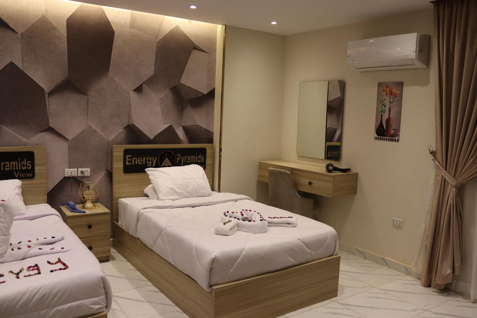 Energy Pyramids View Hostel Kafret el-Gabal Екстериор снимка