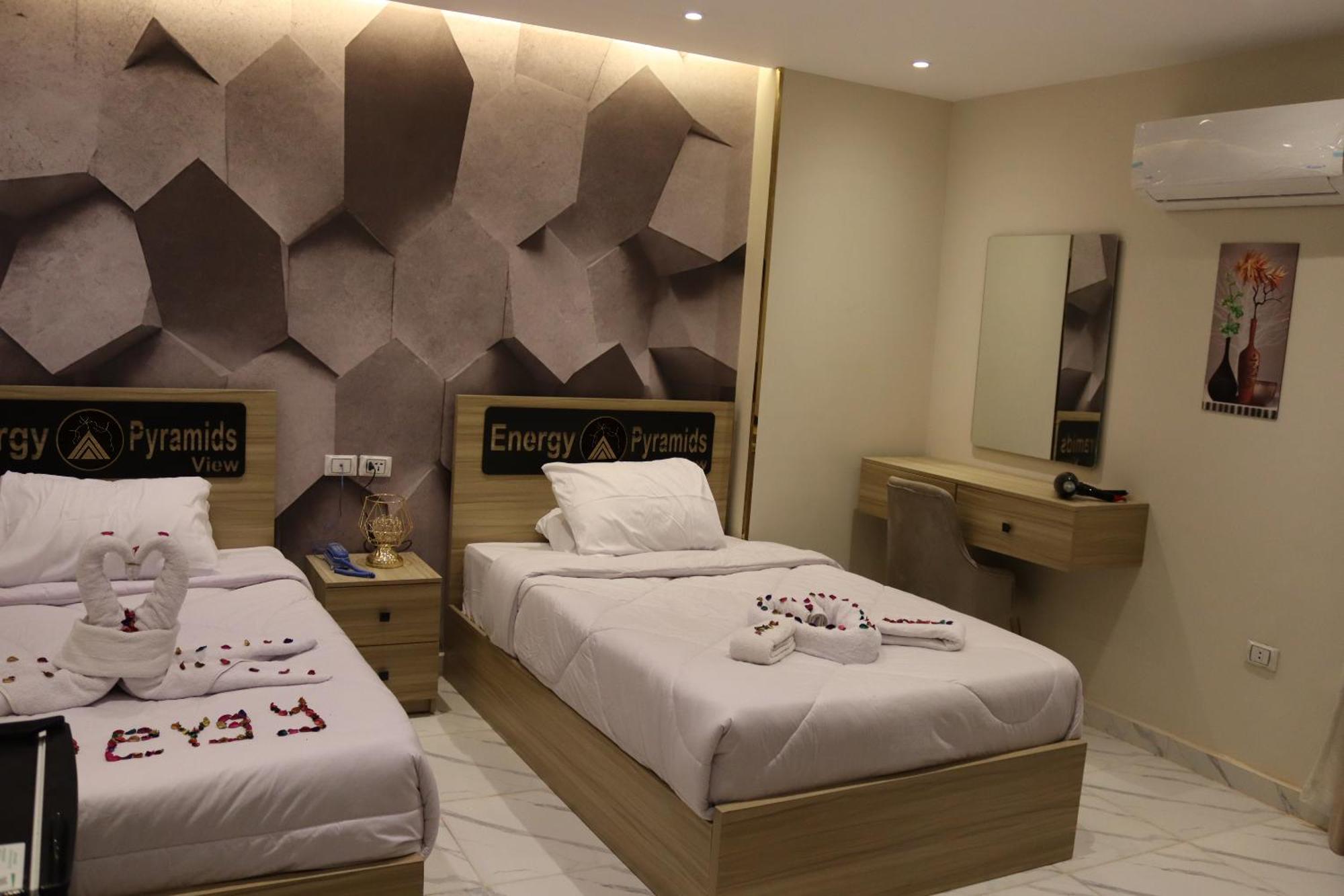 Energy Pyramids View Hostel Kafret el-Gabal Екстериор снимка