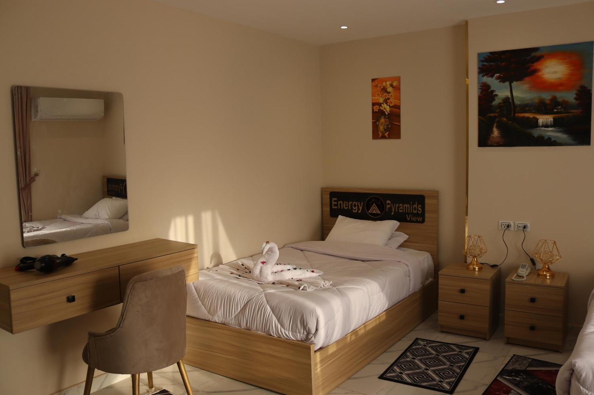 Energy Pyramids View Hostel Kafret el-Gabal Екстериор снимка