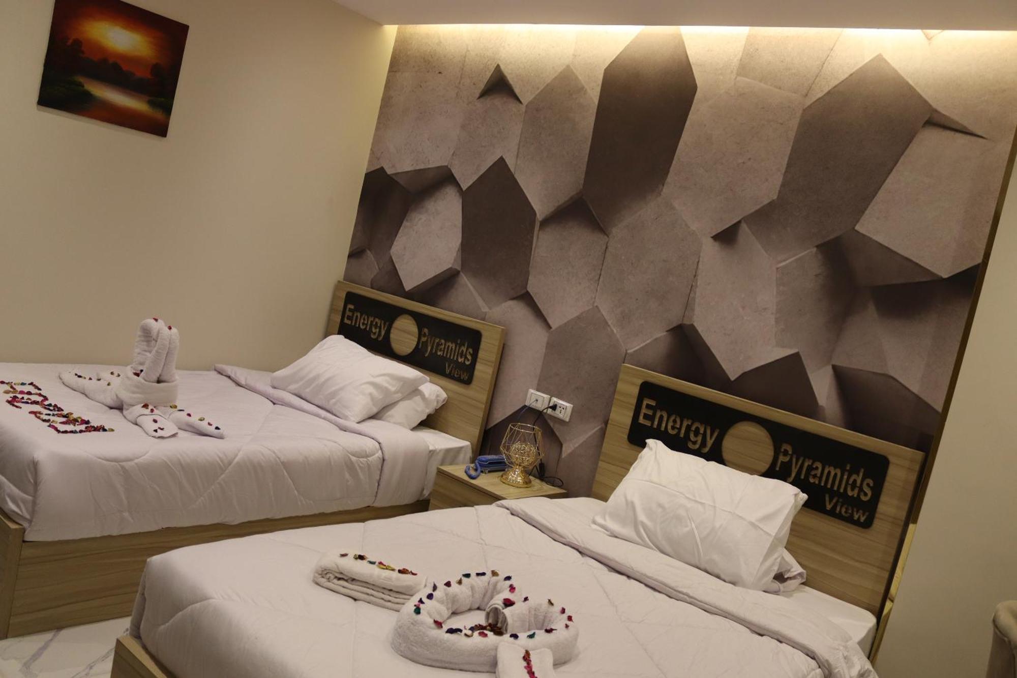 Energy Pyramids View Hostel Kafret el-Gabal Екстериор снимка
