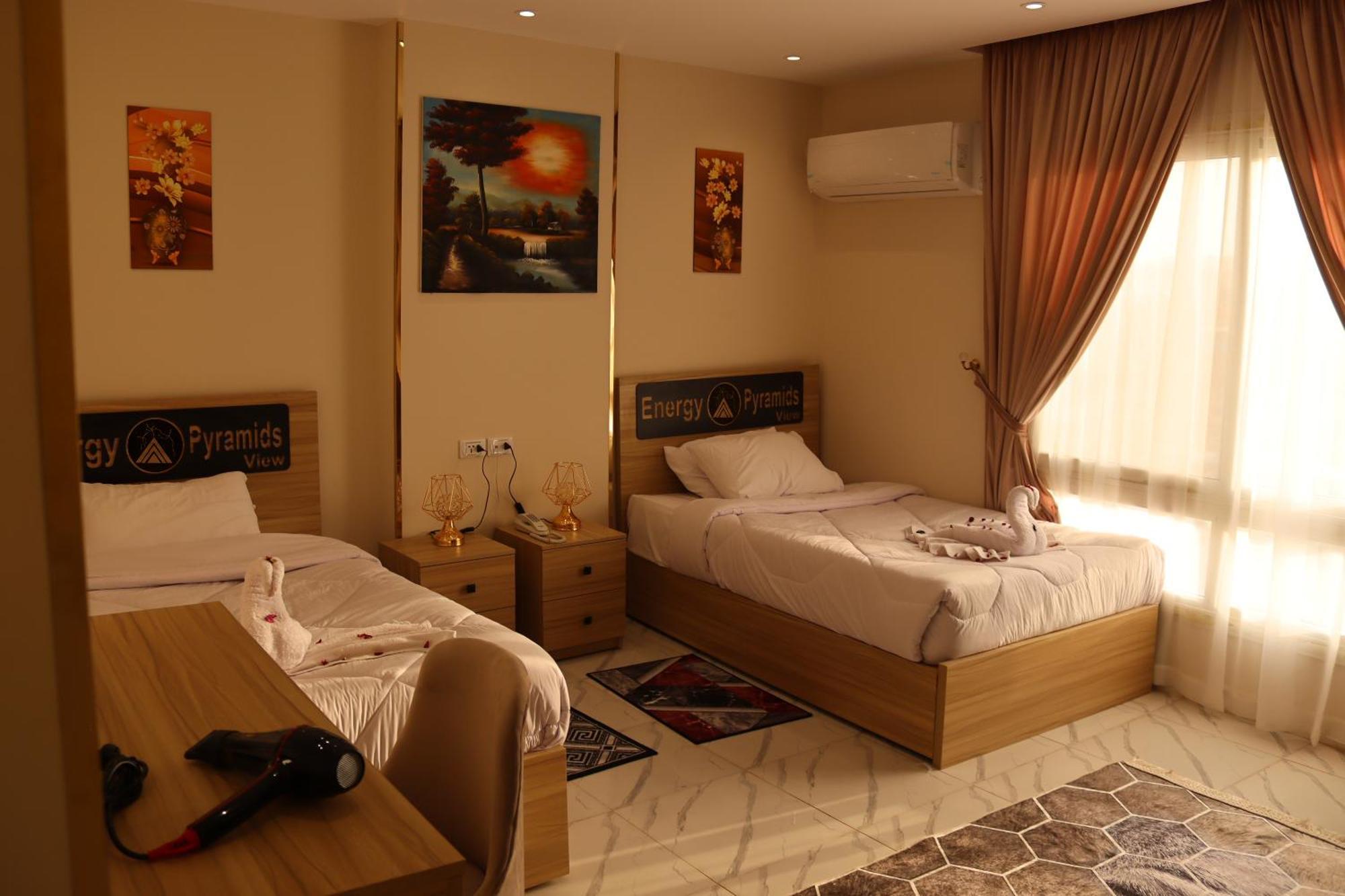 Energy Pyramids View Hostel Kafret el-Gabal Екстериор снимка