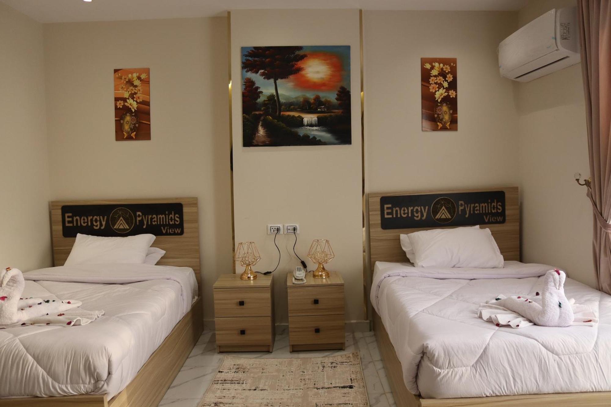 Energy Pyramids View Hostel Kafret el-Gabal Екстериор снимка