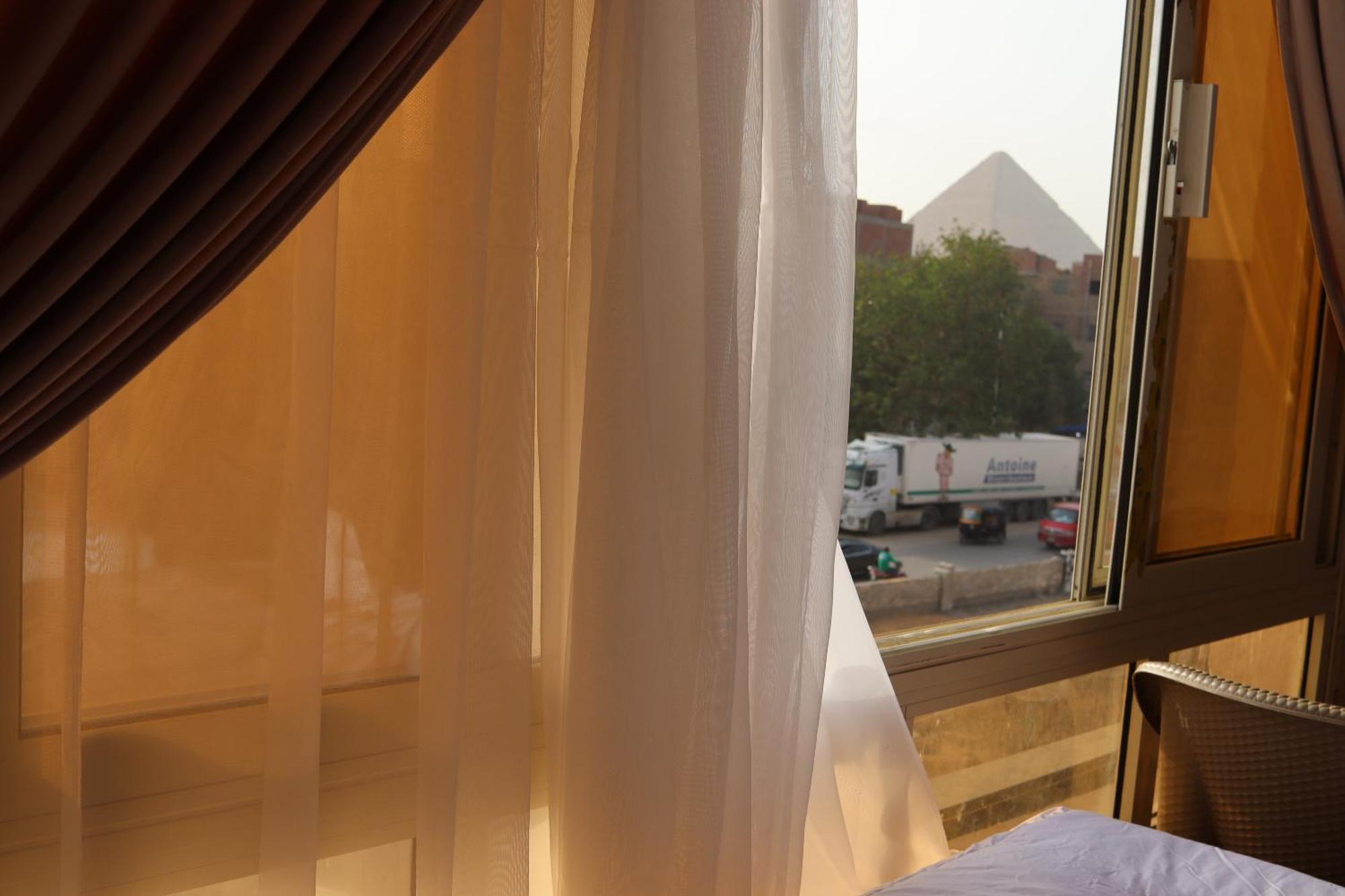 Energy Pyramids View Hostel Kafret el-Gabal Екстериор снимка